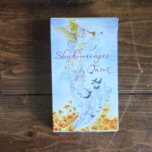 Shadowscapes Tarot Deck - Illustrated Tarot Box (White, Yellow, Orange)